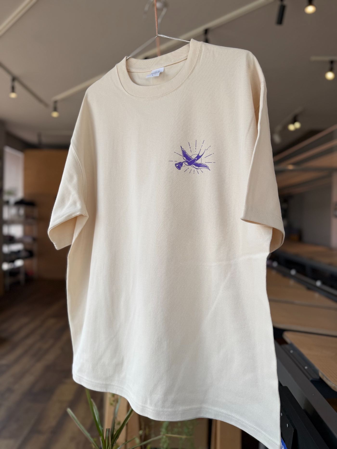 ODAWARA GARAGE BREWING Tシャツの左胸プリント