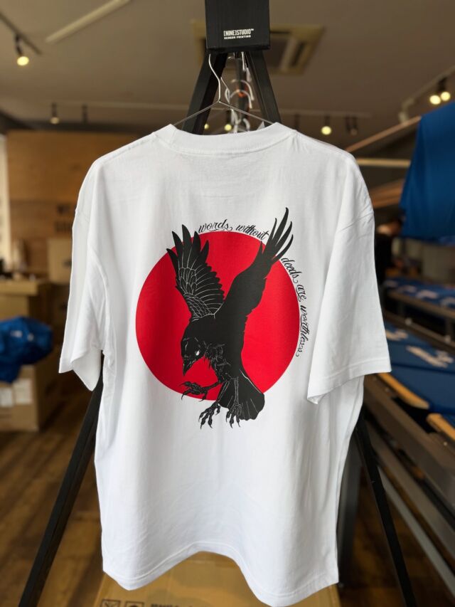 シルクスクリーンのオリジナルプリントは小ロット対応のナインスタジオ